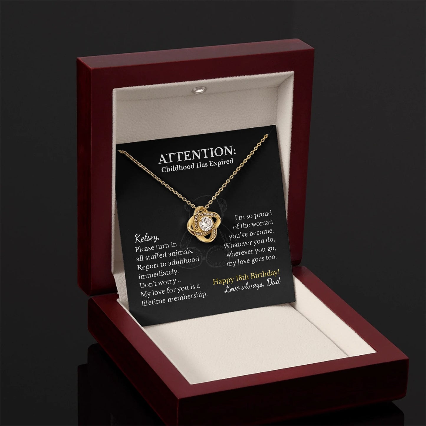 Love Knot Necklace