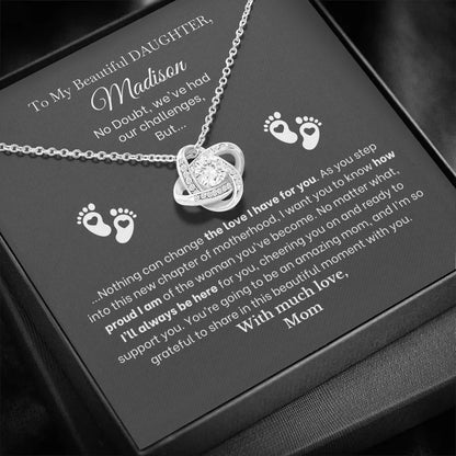 Beautiful Daughter - Challenges - Necklace With Personalized Gift Card