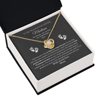 Beautiful Daughter - Challenges - Necklace With Personalized Gift Card