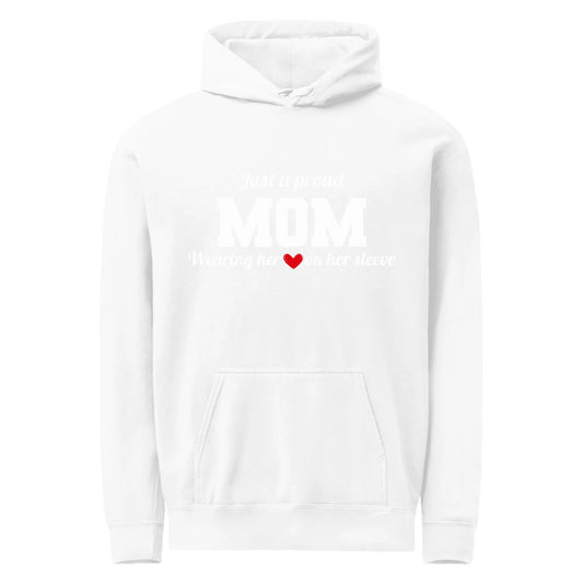 Wearing Heart On Her Sleeve Hoodie