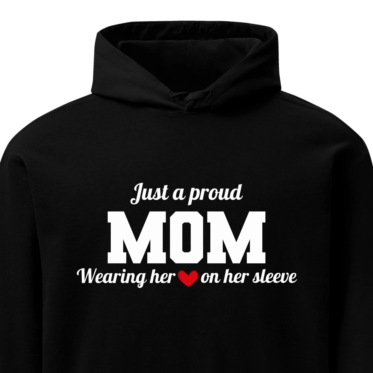 Wearing Heart On Her Sleeve Hoodie